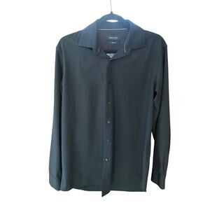 Nautica Navy Blue Long Sleeved Dress Shirt